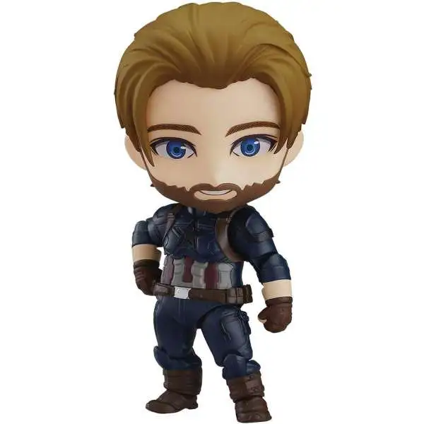 Marvel Avengers Infinity War Nendoroid Captain America Action Figure #923-DX