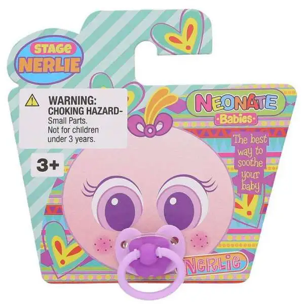 Neonate Babies Nerlie Purple Pacifier [Version 2]