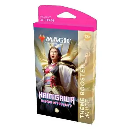 MtG Kamigawa Neon Dynasty White Theme Booster Pack [35 Cards]