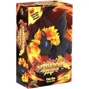 Neopets Battledome Trading Card Game Fire Uni Starter Deck [55 Cards, 1 Rule Sheet & 10 Dice]
