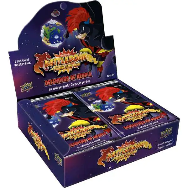 Neopets Battledome Trading Card Game Defenders of Neopia Booster Box [24 Packs]
