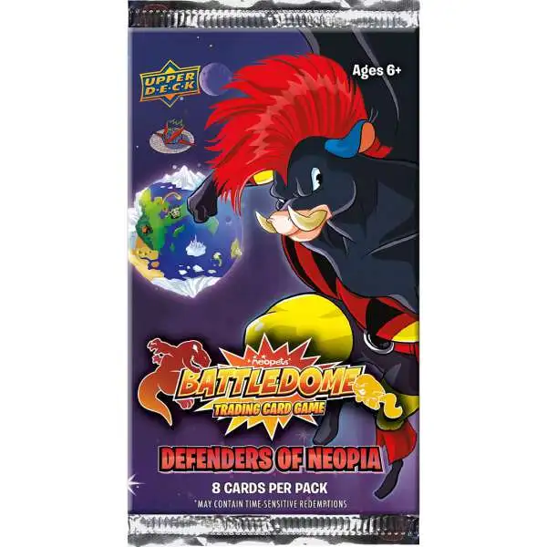 Neopets Battledome Trading Card Game Defenders of Neopia Booster Pack [8 Cards]