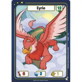 Neopets Battledome Trading Card Game Defenders of Neopia Common Eyrie #009 [Red]