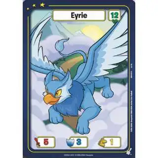 Neopets Battledome Trading Card Game Defenders of Neopia Common Eyrie #010 [Blue]