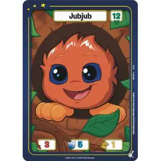 Neopets Battledome Trading Card Game Defenders of Neopia Common Jubjub #021 [Red]