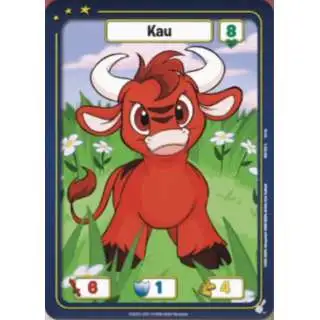 Neopets Battledome Trading Card Game Defenders of Neopia Common Kau #029 [Red]