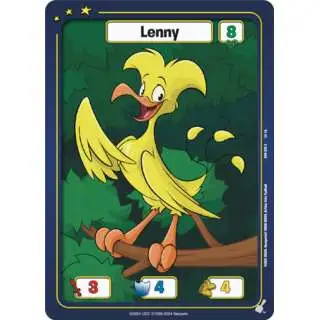 Neopets Battledome Trading Card Game Defenders of Neopia Common Lenny #035 [Yellow]