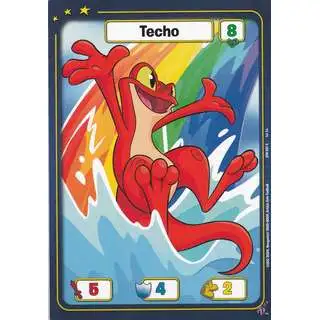 Neopets Battledome Trading Card Game Defenders of Neopia Common Techo #061 [Red]