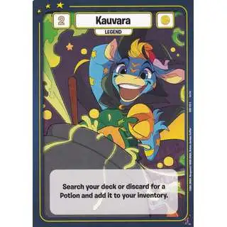 Neopets Battledome Trading Card Game Defenders of Neopia Common FOIL Kauvara #175