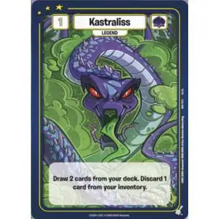 Neopets Battledome Trading Card Game Defenders of Neopia Common FOIL Kastraliss #179