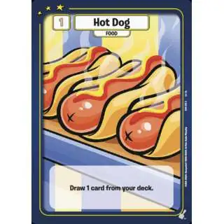 Neopets Battledome Trading Card Game Defenders of Neopia Common FOIL Hot Dog #229