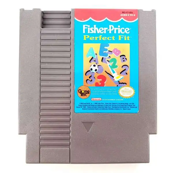 Nintendo NES Fisher-Price Perfect Fit Video Game [NO BOX]