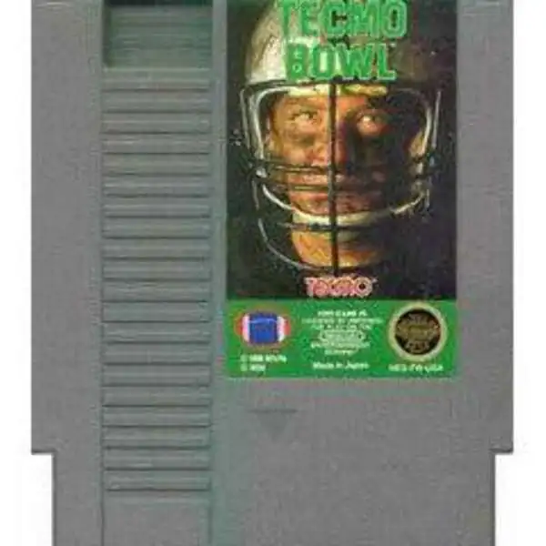 Nintendo NES Techmo Bowl Video Game [NO BOX]