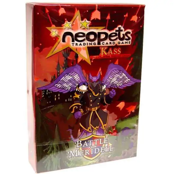 Neopets Trading Card Game Battle for Meridell Kass Theme Deck
