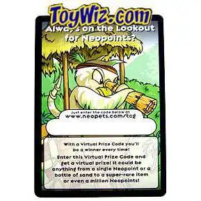 Neopets Secrets of Mystery Island Rare Item Prize Code Card