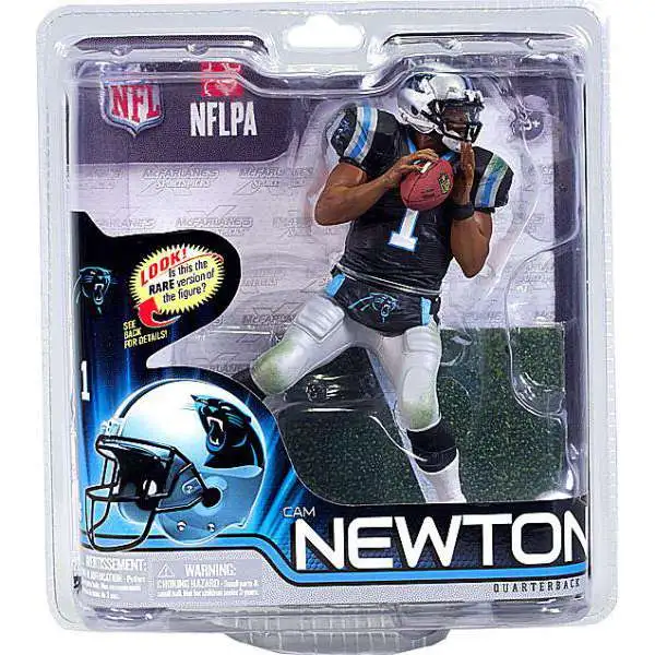 McFarlane Toys NFL Carolina Panthers Sports Picks Football Series 31 Cam Newton Action Figure [Black Jersey]