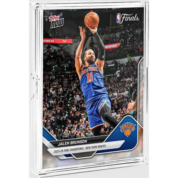 NBA New York Knicks 2025-26 NOW Basketball 2026 NBA CHAMPIONS Team