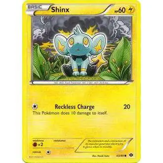 Pokemon Black & White Next Destinies Common Shinx #43