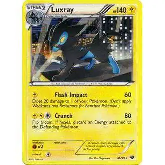 Pokemon Black & White Next Destinies Rare Holo Luxray #46