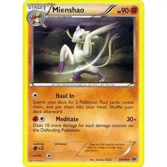 Pokemon Black & White Next Destinies Uncommon Mienshao #68