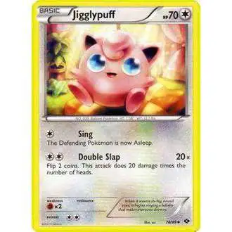 Pokemon Black & White Next Destinies Uncommon Jigglypuff #78