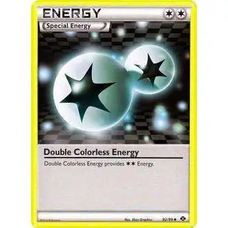 Pokemon Black & White Next Destinies Uncommon Double Colorless Energy #92