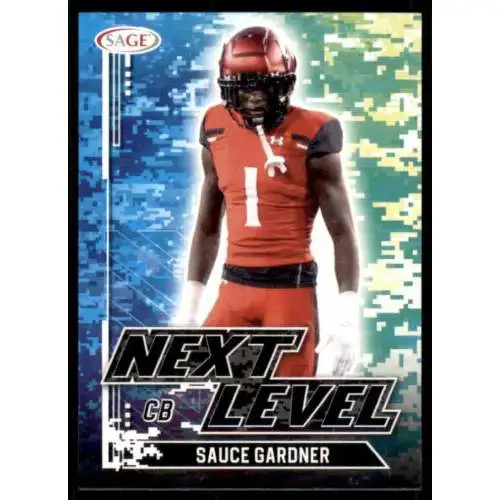 Sauce Gardner 2022 Mosaic NFL Debut - Choice Peacock #289 Price Guide -  Sports Card Investor