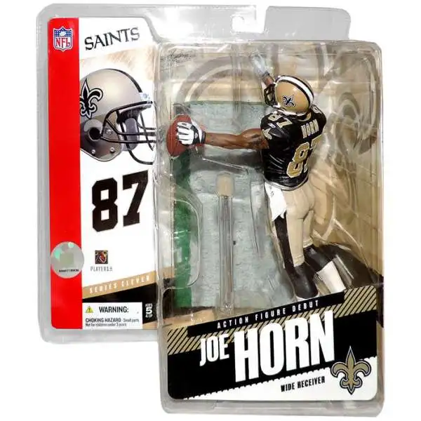 McFarlane Toys NFL New Orleans Saints Sports Picks Football Series 11 Joe Horn Action Figure [Black Jersey]