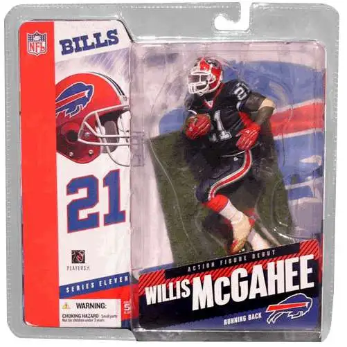 McFarlane Toys NFL Buffalo Bills Sports Picks Football Series 11 Willis McGahee Action Figure [Blue Jersey]