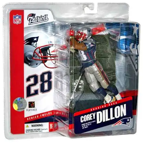 McFarlane Toys NFL New England Patriots Sports Picks Football Series 12 Corey Dillon Action Figure