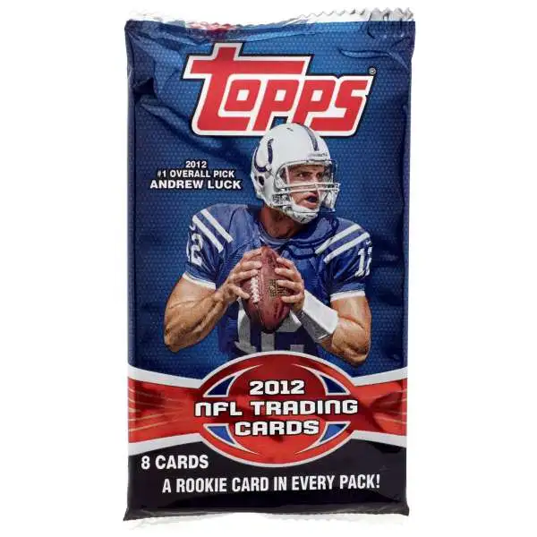 NFL Topps 2012 Football Trading Card Pack [8 Cards]