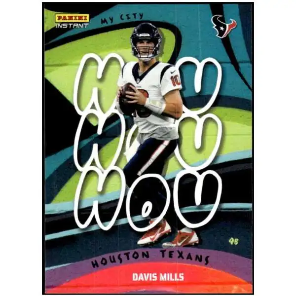 NFL 2022 Instant My City Football 1 of 1860 Davis Mills MC-13