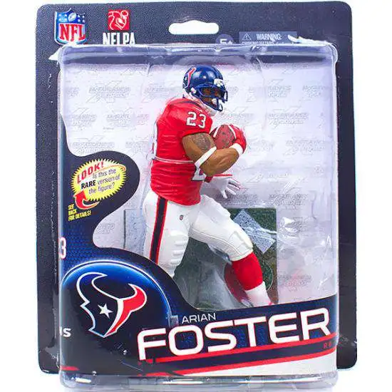 McFarlane Toys NFL Houston Texans Sports Picks Football Series 32 Arian Foster Action Figure [Red Jersey]