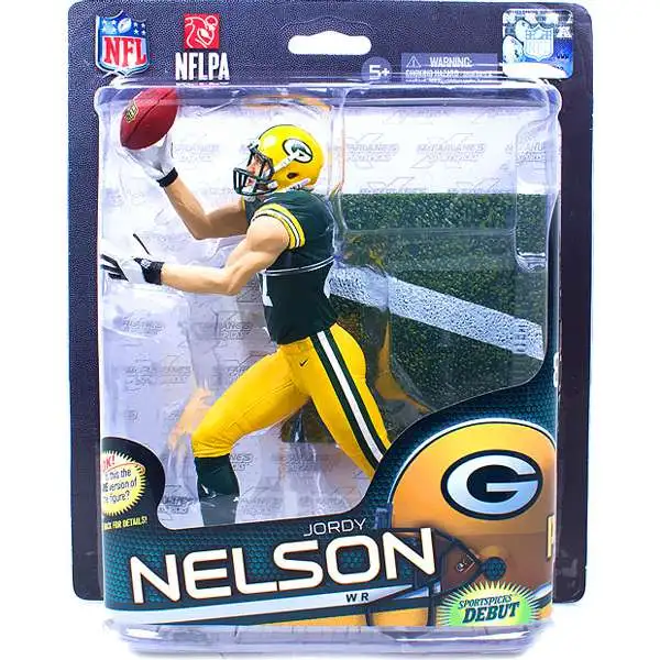 McFarlane Toys NFL Green Bay Packers Sports Picks Football Series 32 Jordy Nelson Action Figure [Green Jersey]