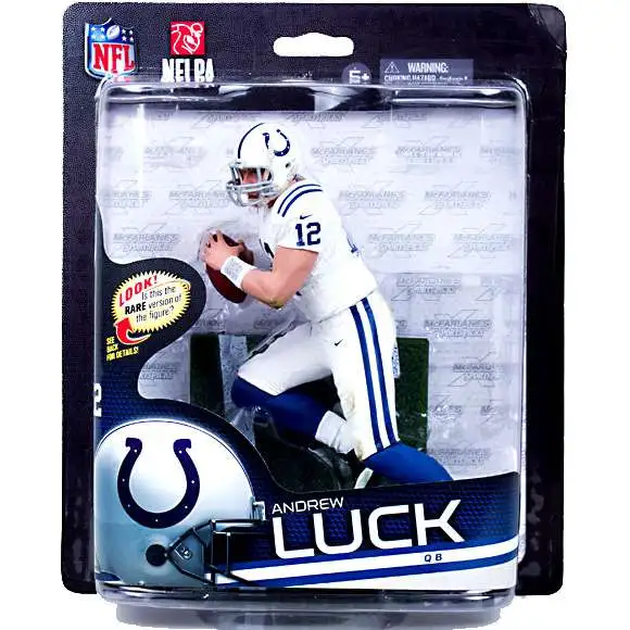 McFarlane Toys NFL Indianapolis Colts Sports Picks Football Series 33 Andrew Luck Action Figure [White Jersey]