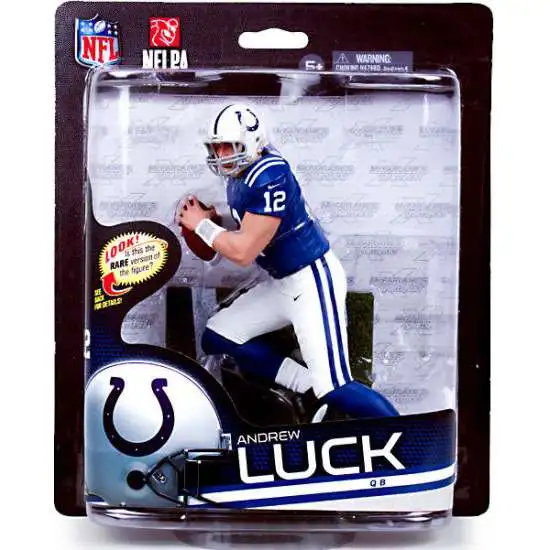 McFarlane Toys NFL Indianapolis Colts Sports Picks Football Series 33 Andrew Luck Action Figure [Blue Jersey]
