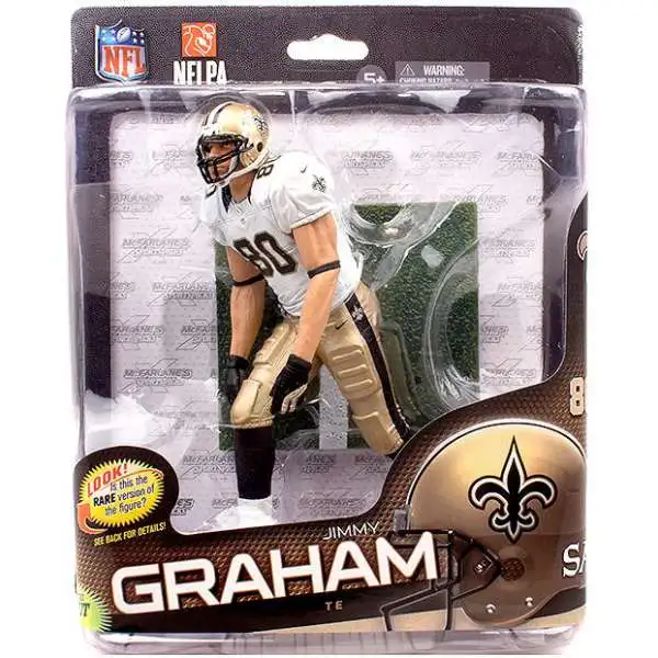 McFarlane Toys NFL New Orleans Saints Sports Picks Football Series 34 Jimmy Graham Collector Level Action Figure [White Jersey]