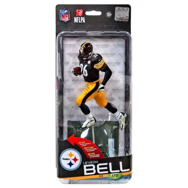 McFarlane Toys NFL Pittsburgh Steelers Sports Picks Football Series 35 Le'Veon Bell Action Figure [Black Jersey]