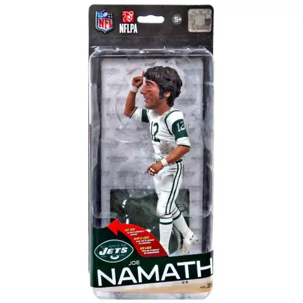 HOF Joe Namath 2014 McFarlane Sports Pics New In Box! Super Bowl Issue 