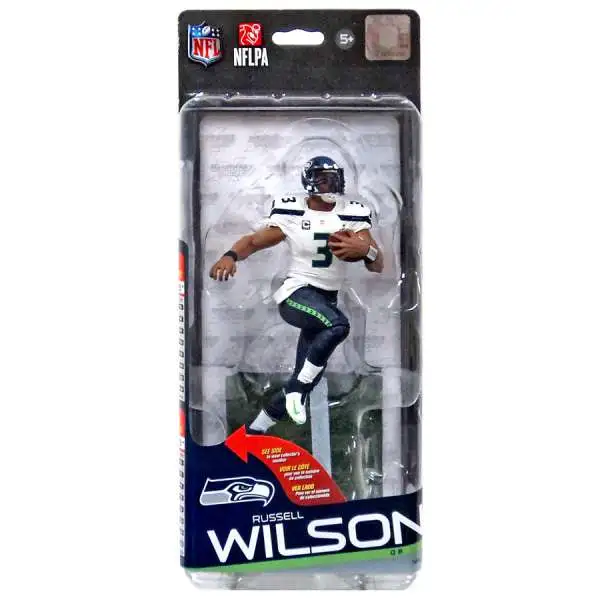 McFarlane Toys NFL Seattle Seahawks Sports Picks Football Series 35 Russell Wilson Action Figure [Super Bowl Jersey]