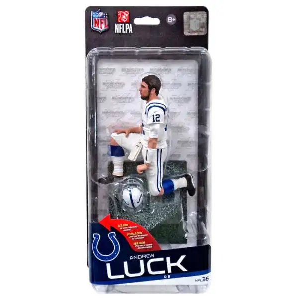 McFarlane Toys NFL Indianapolis Colts Sports Picks Football Series 36 Andrew Luck Action Figure [White Jersey]