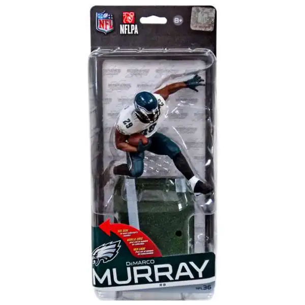McFarlane Toys NFL Philadelphia Eagles Sports Picks Football Series 36 DeMarco Murray Action Figure [White Jersey Green Pants]