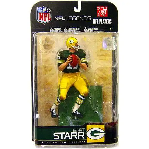 McFarlane Toys NFL Green Bay Packers Sports Picks Football Legends Series 5 Bart Starr Action Figure [Green Jersey]