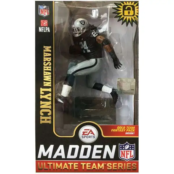 McFarlane Toys NFL Oakland Raiders EA Sports Madden 19 Ultimate Team Series 1 Marshawn Lynch Action Figure