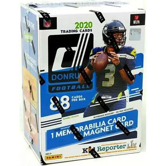 2021 Panini Donruss Football 5 Card Gravity Feed 