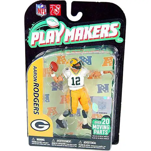 McFarlane Toys NFL Green Bay Packers Playmakers Series 2 Aaron Rodgers Action Figure