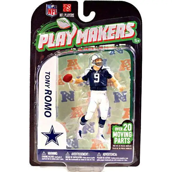 McFarlane Toys NFL Dallas Cowboys Playmakers Series 3 Tony Romo Action Figure [Throwback]