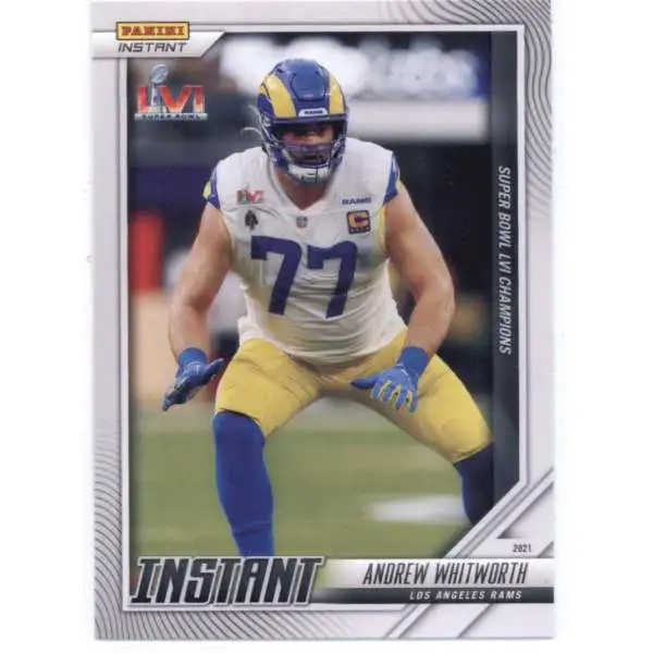 NFL Los Angeles Rams 2022 Super Bowl 56 Champions Single Card Cooper Kupp  35 Highlight - ToyWiz