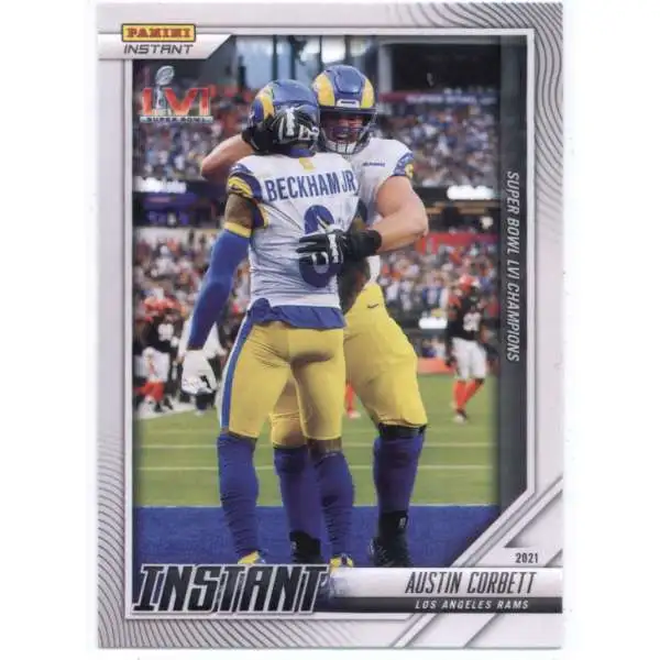 Panini Los Angeles Rams Super Bowl LVI Champions Checklist