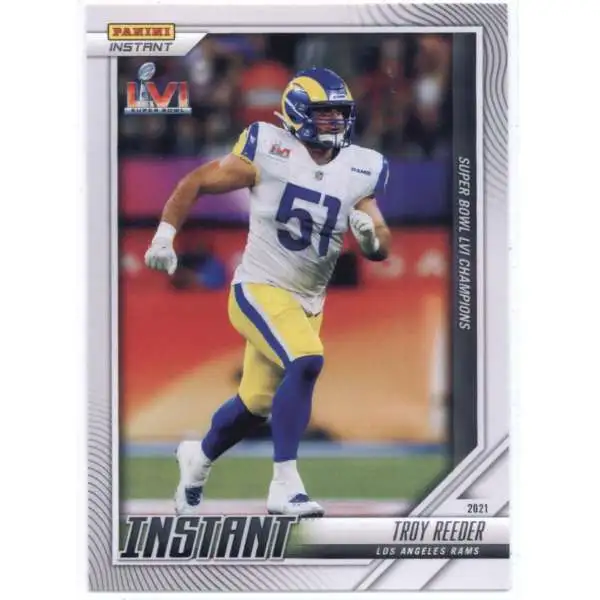 NFL Los Angeles Rams 2022 Super Bowl 56 Champions Single Card Aaron Donald  33 Highlight - ToyWiz